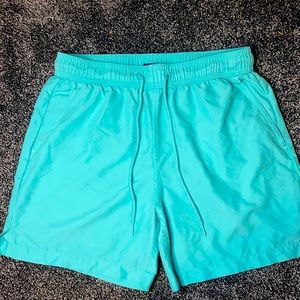 Blue shorts